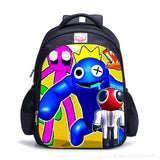 Rainbow Girls School Bag Casual Backpack Cartoon Book Packbags