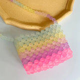 Rainbow Mini Multicolor Candy Shoulder Bag for Women