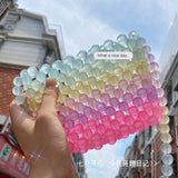 Rainbow Mini Multicolor Candy Shoulder Bag for Women