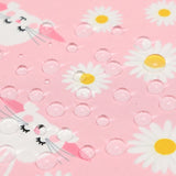 Flower Rabbit Print School Backpack Laptop Travel Bag for Teenagers