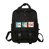 Waterproof School Backpack for Teenage Girls Cartoon Daily Travel