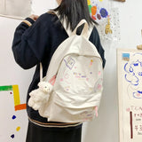 Harajuku Women's Backpack Waterproof Large Capacity Travel Bag