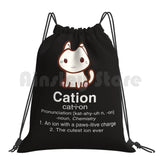 Science Cat T Shirt-Cation Chemistry Definition Backpack