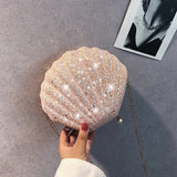 Sequins Small Shell Bag Shoulder Handbags Phone Money Pouch Chain Crossbody