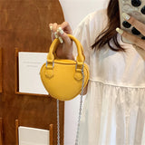 High PU Leather Mini Totes Women's Crossbody Bags