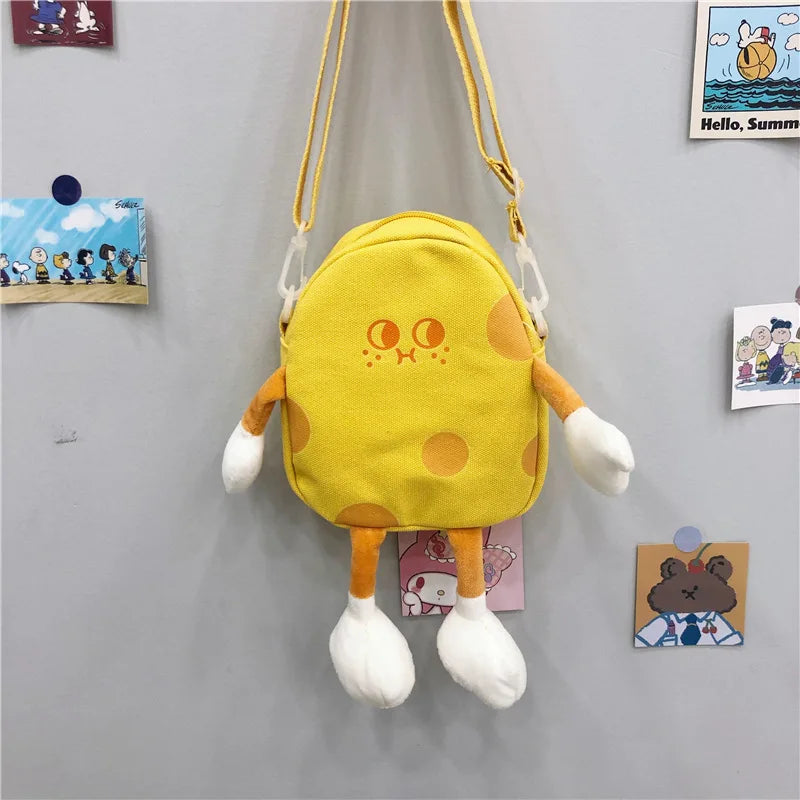 Japanese Style Cartoon Crossbody Bag for Girls
