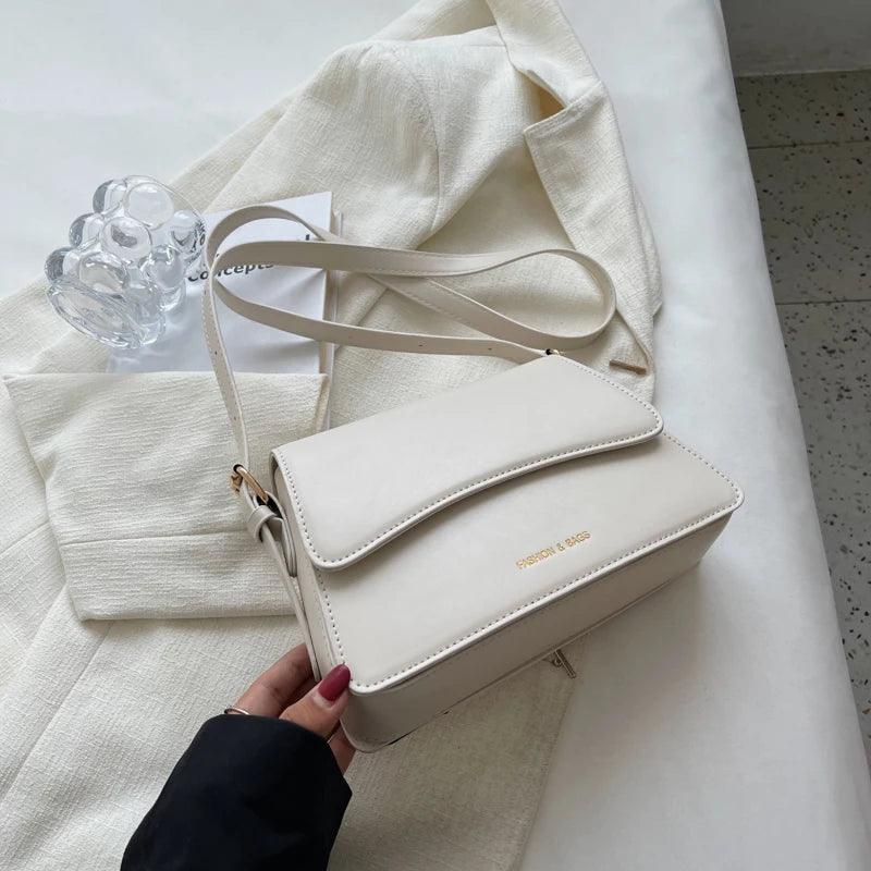 Small PU Leather Totes Shoulder Bags Winter Crossbody Bag