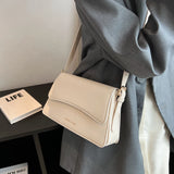 Small PU Leather Totes Shoulder Bags Winter Crossbody Bag