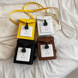 Small Handbags Vertical Flap Shoulder Crossbody Bag