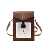 Small Handbags Vertical Flap Shoulder Crossbody Bag