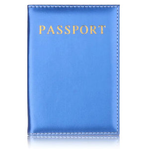 Soft PU Leather Women Passport Cover