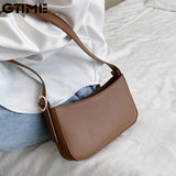 Small PU Leather Shoulder Bag Women Handbags Purses Totes #LAHXZ-185