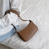 Small PU Shoulder Bags for Women Travel Totes