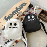 Square Ghost Nylon Women Small Crossbody Bag