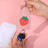 Strawberry Pig Unisex Key Bag PU Leather Key Wallets