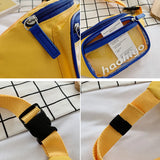 Nylon Shoulder Bag Phone Purse for Women Chest Bag