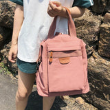 Student Backpack Female Women Vintage School Bag Girl