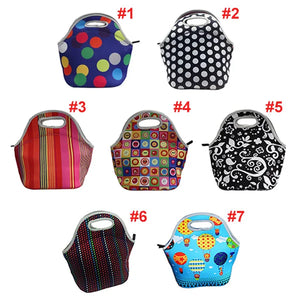 Insulated Neoprene Lunch Bag for Women Kids Cooler Lunch Box Bolsa Feminina