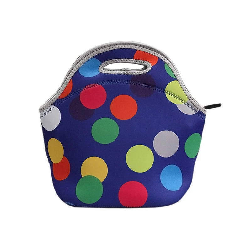 Insulated Neoprene Lunch Bag for Women Kids Cooler Lunch Box Bolsa Feminina