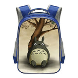 Totoro Cat Print Backpack for Kids Kindergarten Bag