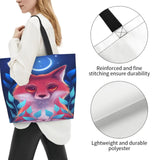 Moon Elf Print Large Capacity Shoulder Bag Customizable