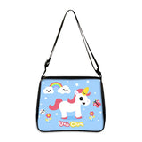 Unicorn Print Handbag Women Underarm Bags Purse Leisure Shoulder Bag