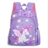 Unicorn Printed Backpack Children Primary School Bag Kids Cartoon Sequin