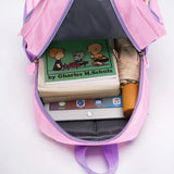 Unicorn School Backpack Cartoon Schoolbag for Girls Large Capacity