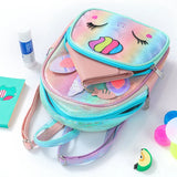 Unicorn Sequins Kids School Backpack for Girls, Cartoon Backpacks