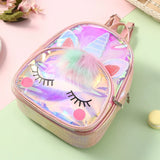 Unicorn Sequins Kids School Backpack for Girls, Cartoon Backpacks