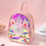 Unicorn Sequins Kids School Backpack for Girls, Cartoon Backpacks