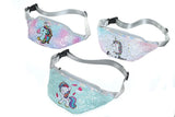 Unicorn Waist Bag Fanny Pack Sequins Girls Purse Kids Waist Packs