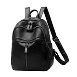Women Backpack PU Leather Leisure Travel Bookbag