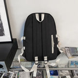 Preppy Style Backpack for Girls Boys Travel Bag