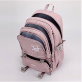 Nylon School Backpack for Female Students