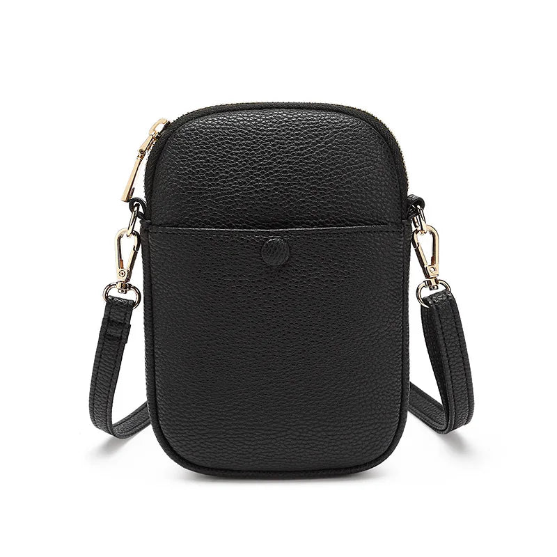 Women Crossbody Bags PU Leather Mobile Phone Purse Bag Female