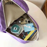 Women Ita Bag Backpack Nylon Japanese Preppy Style School Book Bags