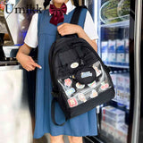 Women Ita Bag Backpack Nylon Japanese Preppy Style School Book Bags