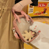 Large Capacity Corduroy Schoolbag for Student Travel