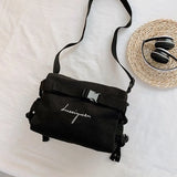 Canvas Messenger Bag for Girls