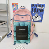 Women Multi-Pocket Waterproof School Backpack