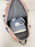Women Multi-Pocket Waterproof School Backpack