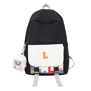 Women School Bag Girls Nylon Travel Rucksack Anti Theft Bookbag Waterproof
