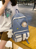 Women School Bag Girls Student Nylon Backpack Female Large Capacity Bookbag