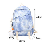 Women Schoolbag Girls Anti Nylon Backpack Student Bookbag Large Capacity