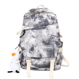 Women Schoolbag Girls Anti Nylon Backpack Student Bookbag Large Capacity