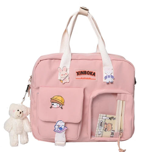 Women Backpack Multi-Function Bag Harajuku Ulzzang Female Shoulder Bag