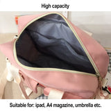 Women Backpack Multi-Function Bag Harajuku Ulzzang Female Shoulder Bag