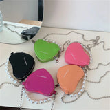 Women's Mini Heart-shaped Lipstick Bag Candy Shoulder Crossbody