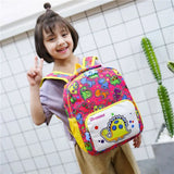 Dinosaur School Bag Kids Backpack Boys Girls Kindergarten Cartoon Bags